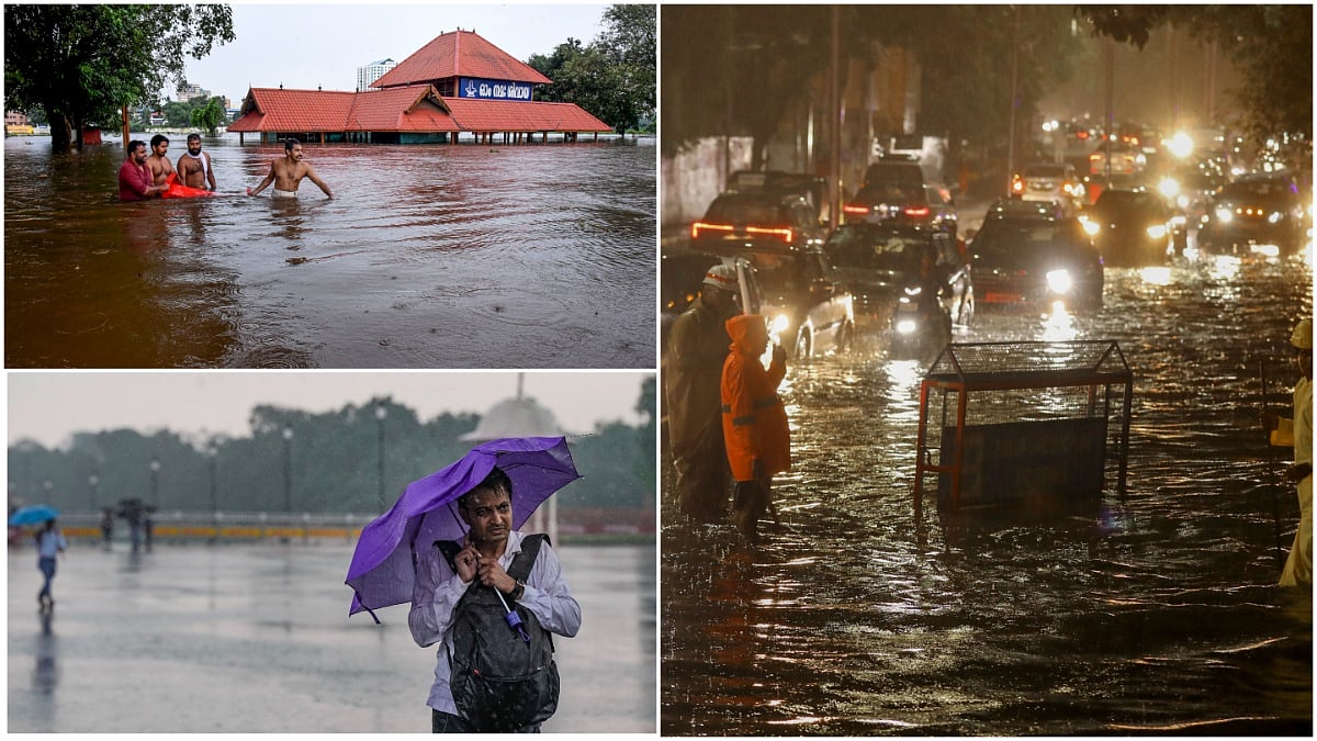 PTI : Heavy rains in Kerala, Hyderabad & Delhi | 